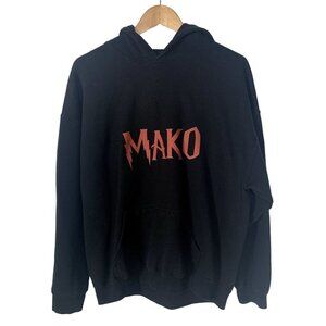 MAKO Black Hoodie Size Large
